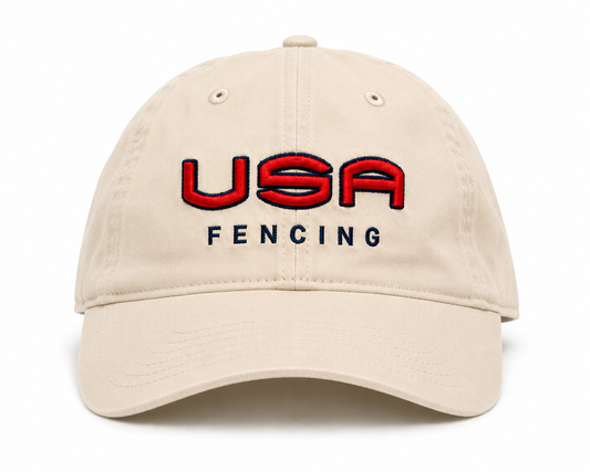 USA Fencing Puff Embroidered Hat