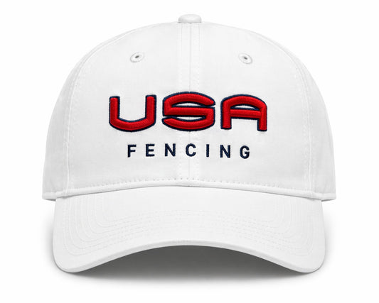 USA FENCING PUFF EMBROIDERED HAT