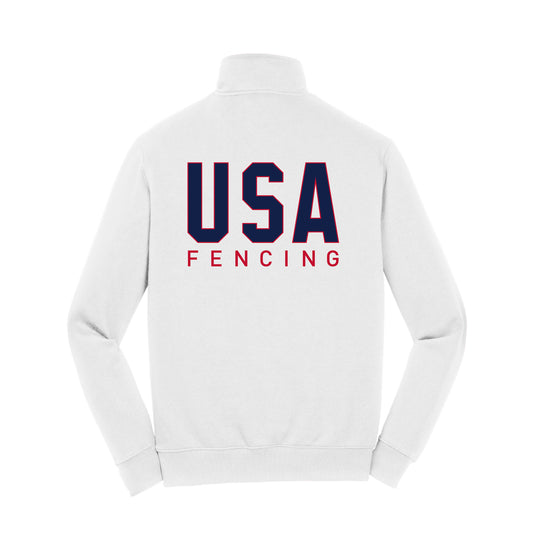 USA FENCING CHENILLE PATCH 1/4 ZIP