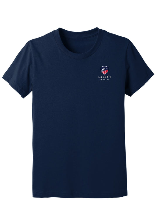 Official Logo USA Fencing Youth Tee