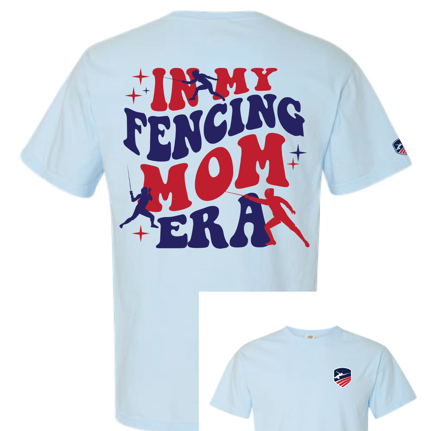 IN MY FENCING MOM ERA SHORT SLEEVE TEE