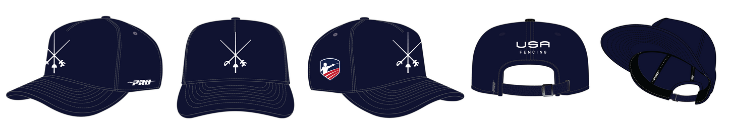 USA Fencing Pro Standard Shield Hat