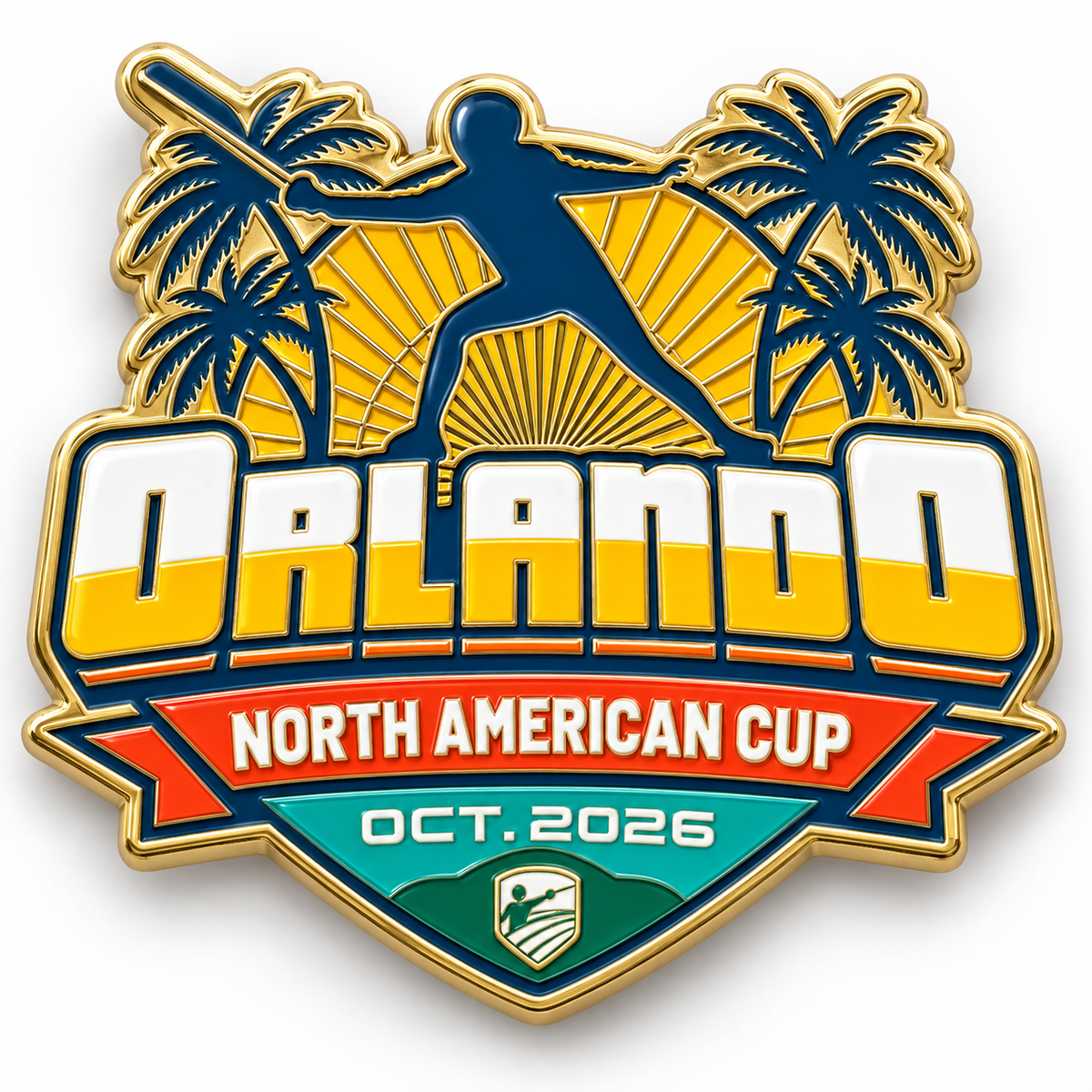 October NAC Lapel Pin