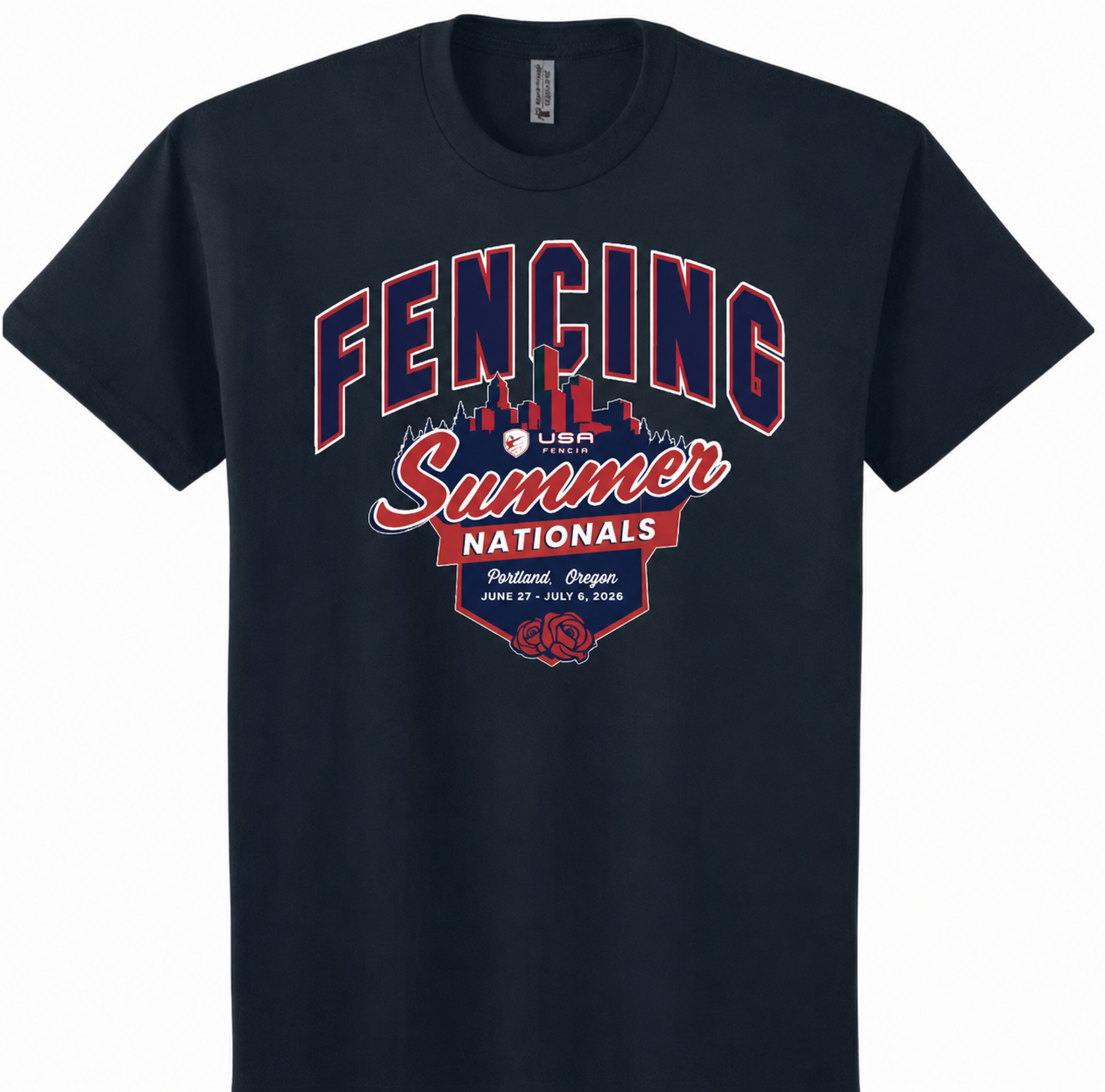 Summer Nationals Arched Event Logo Tee