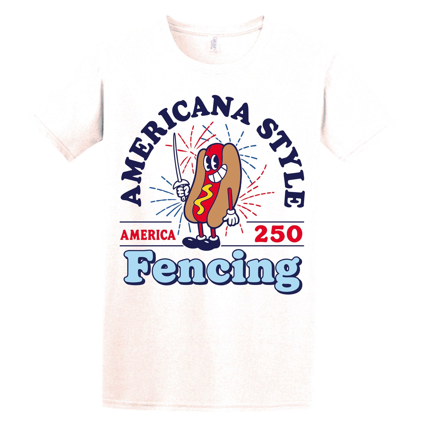 America Style Fencing Tee