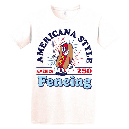 America Style Fencing Tee