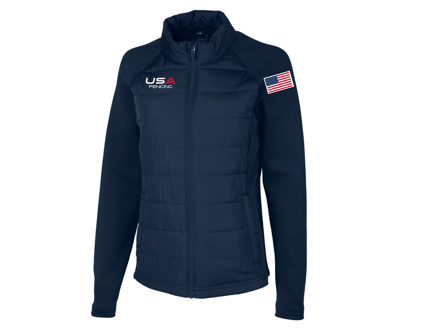 USA FENCING WOMENS HYBRID JACKET