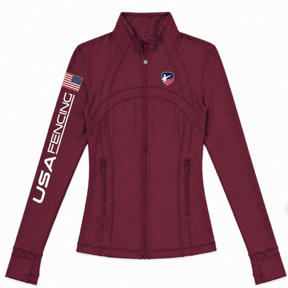 USA Fencing Cropped Define Jacket