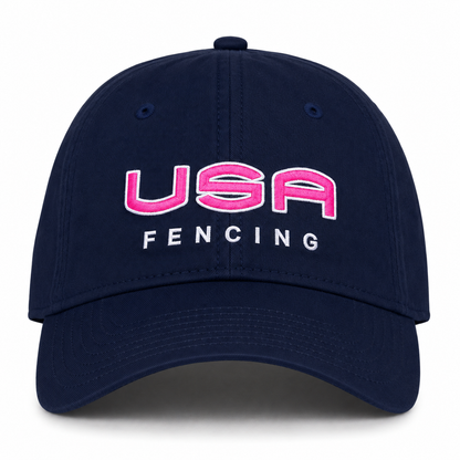 USA Fencing Puff Embroidered Hat