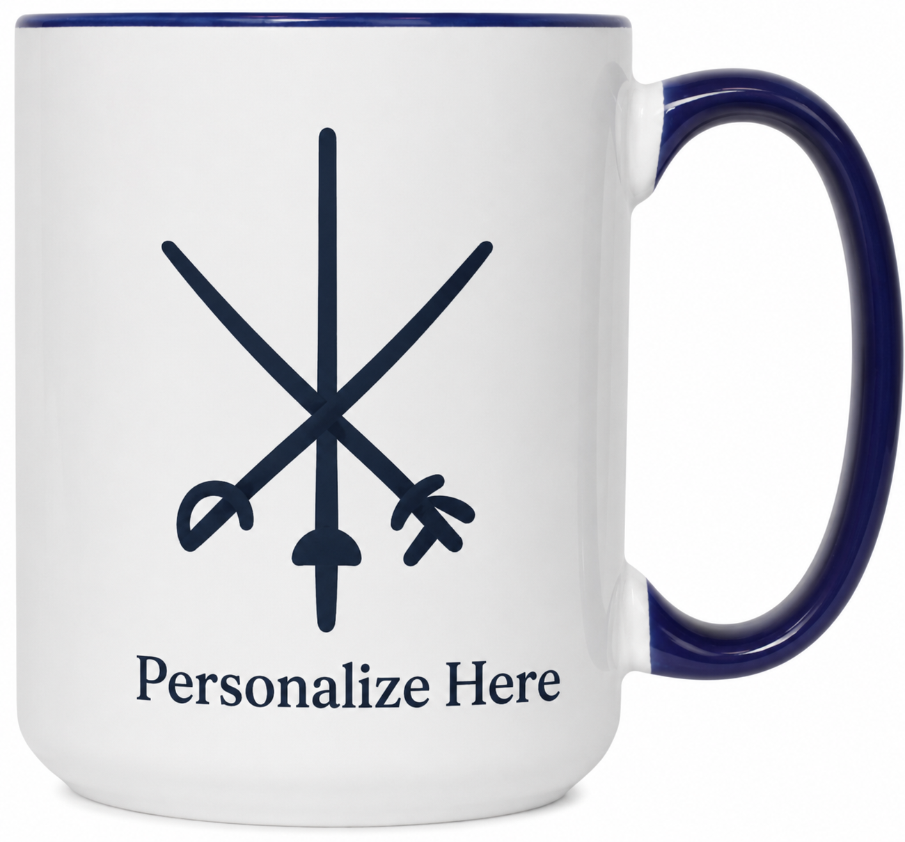 3 Sword Personalized Mug