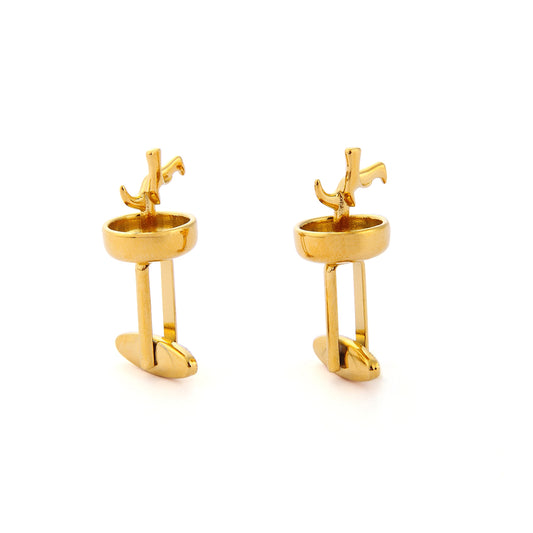 FENCING WEAPON CUFFLINKS