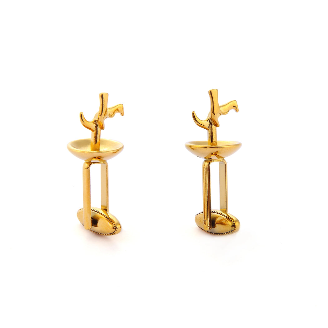 Fencing Weapon Cufflinks