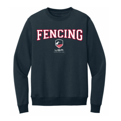 Parafencing Block Crewneck
