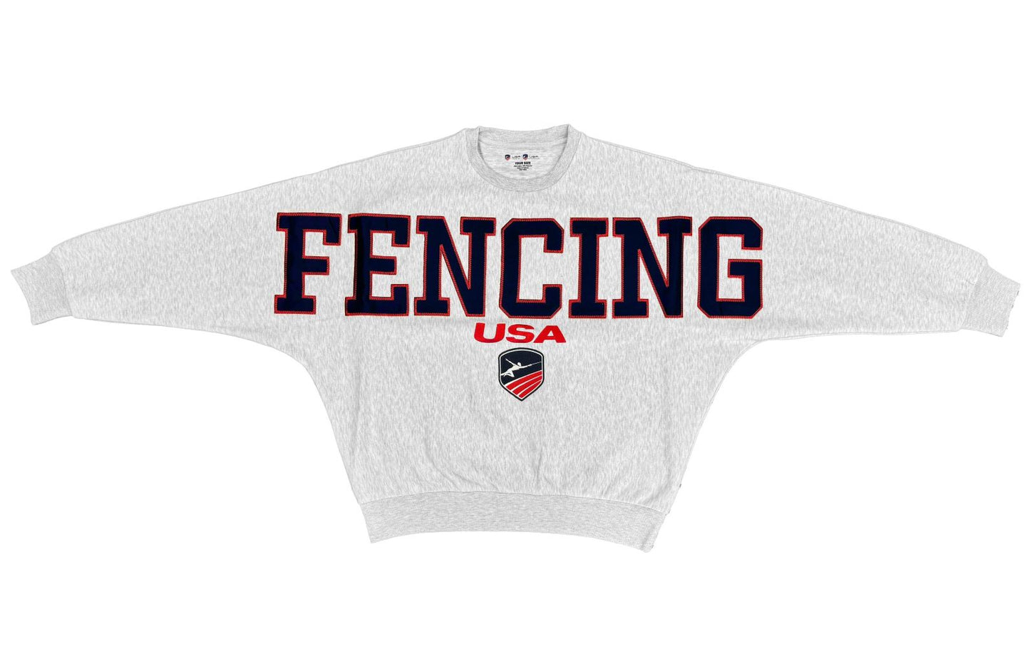 One Size Fits All Fencing Crew Neck