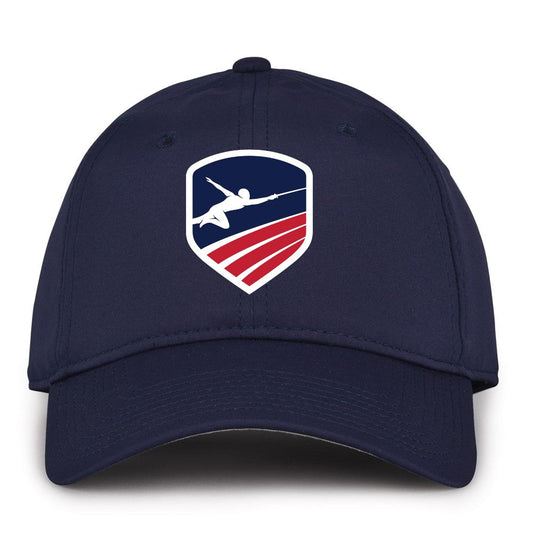 USA Fencing Shield Tech Performance Hat
