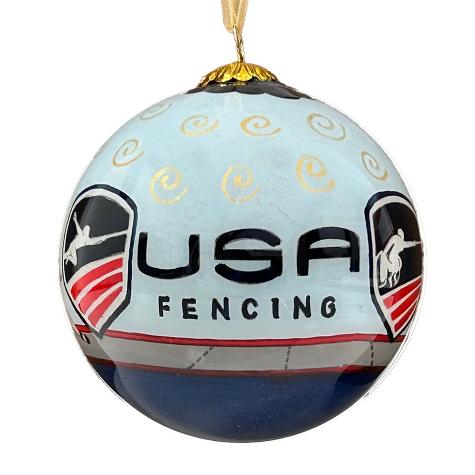 USA Fencing Ornament