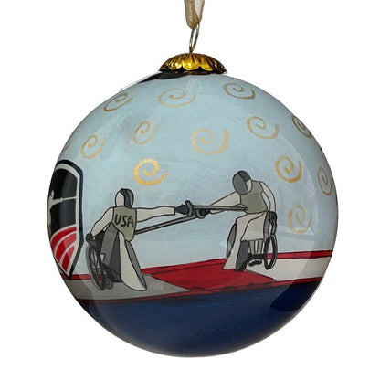 USA Fencing Ornament