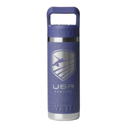 Official Logo 18 oz Yeti Straw Bottle
