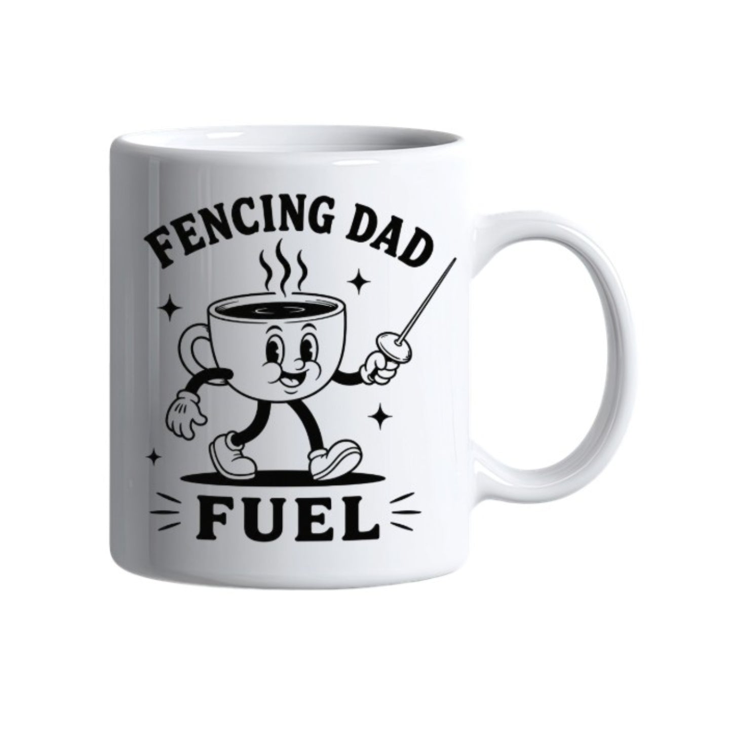 Fencing Dad Fuel Mug