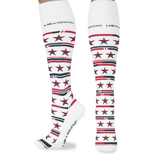 USA FENCING PERFORMANCE SOCKS