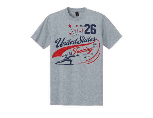 Fencing Athletic Department Tee