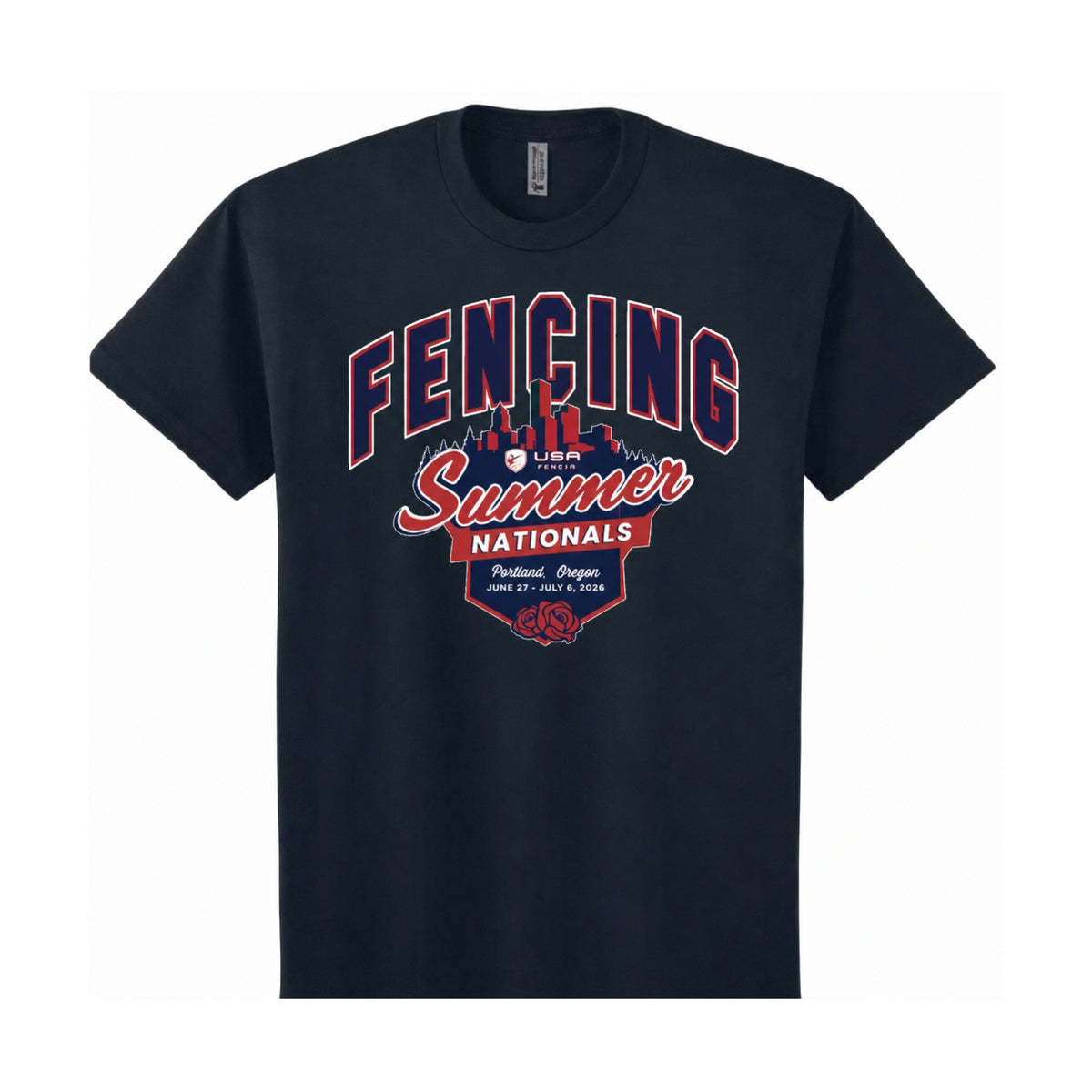 Summer Nationals Arched Event Logo Tee