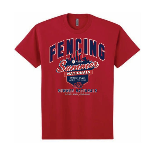Summer Nationals Arched Event Logo Tee