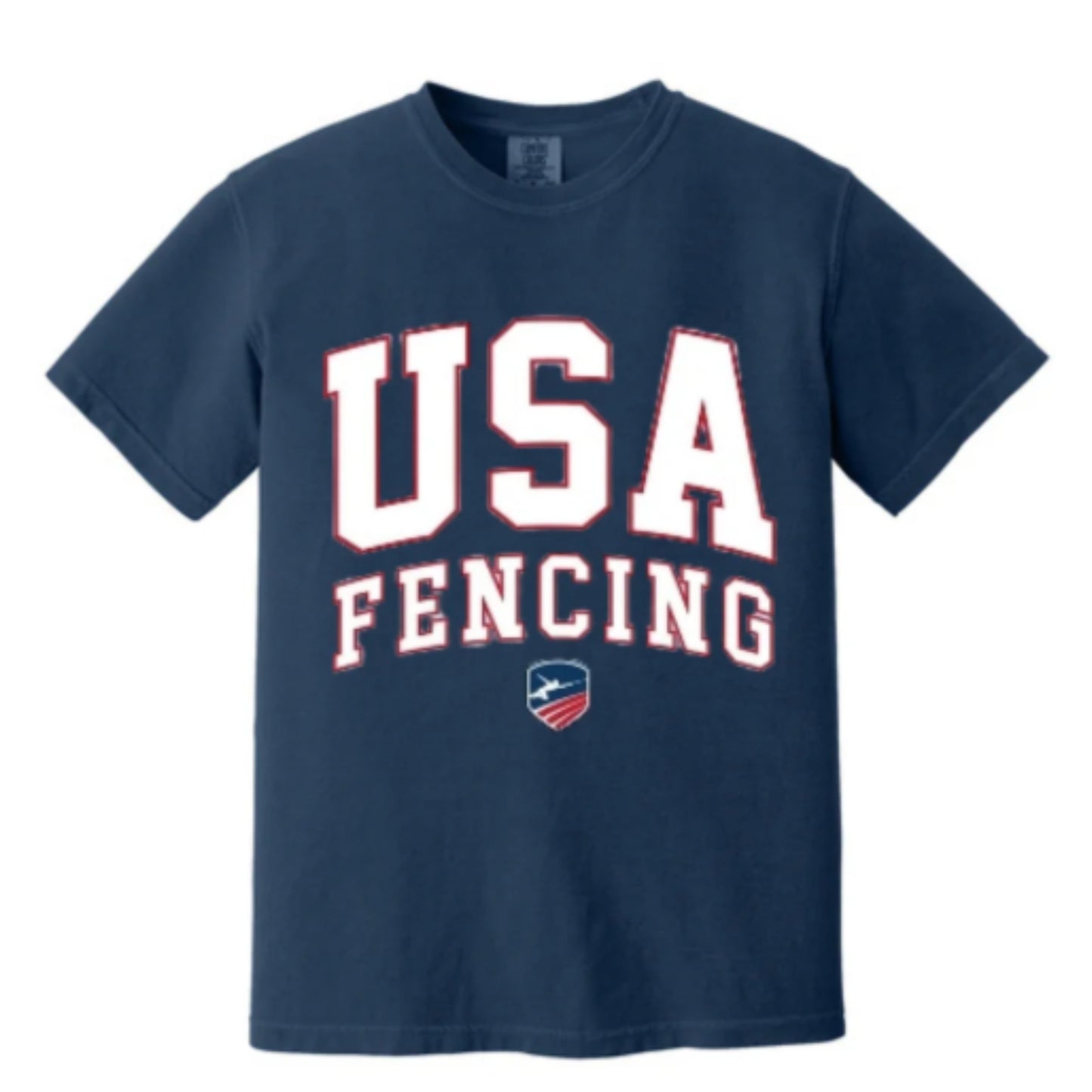 USA Fencing Block Arch Tee