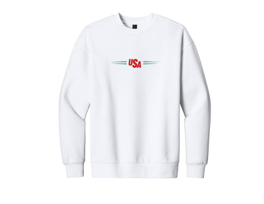Retro Fencer Crewneck Fleece