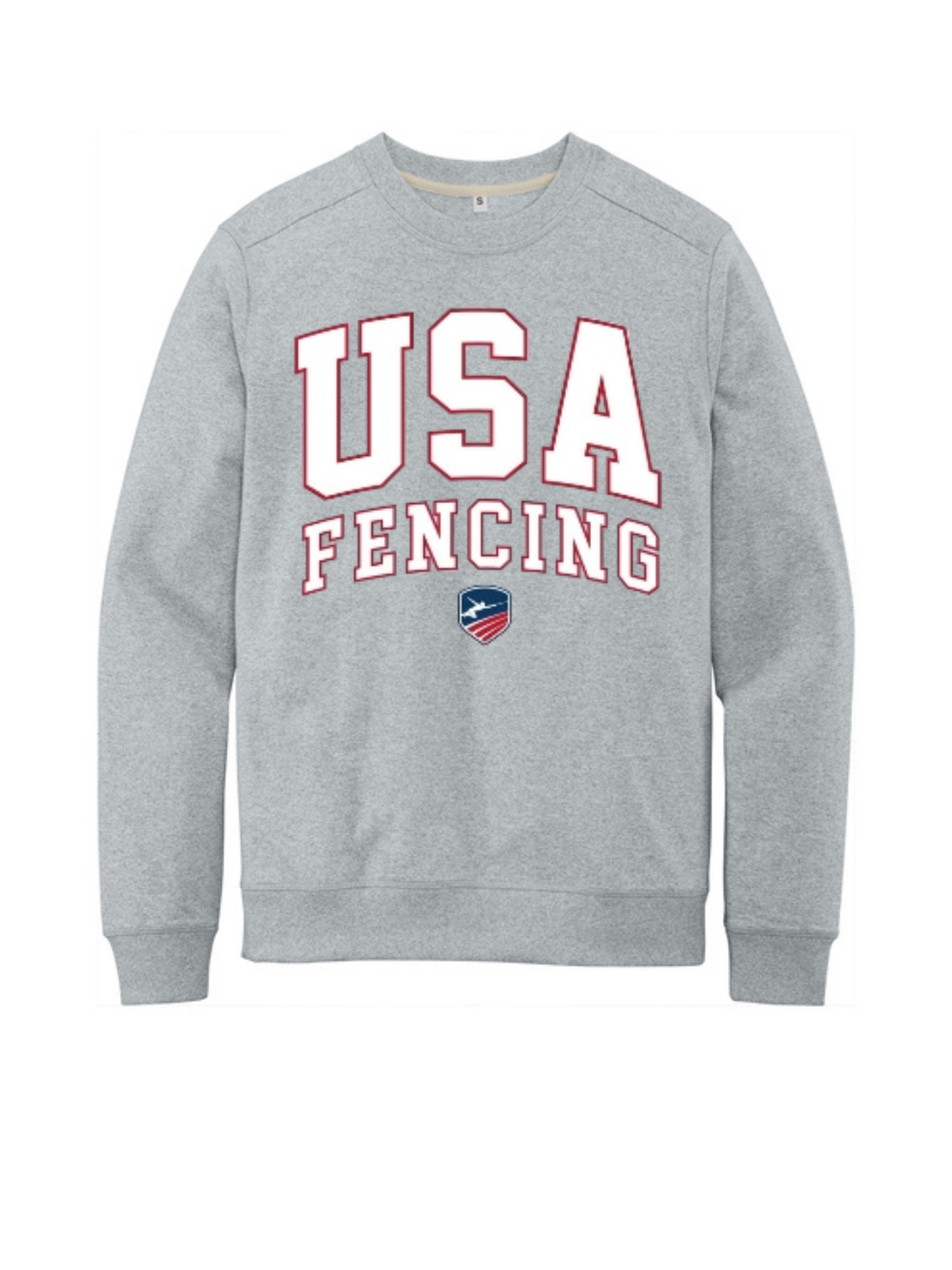 Stacked Fencing Crewneck