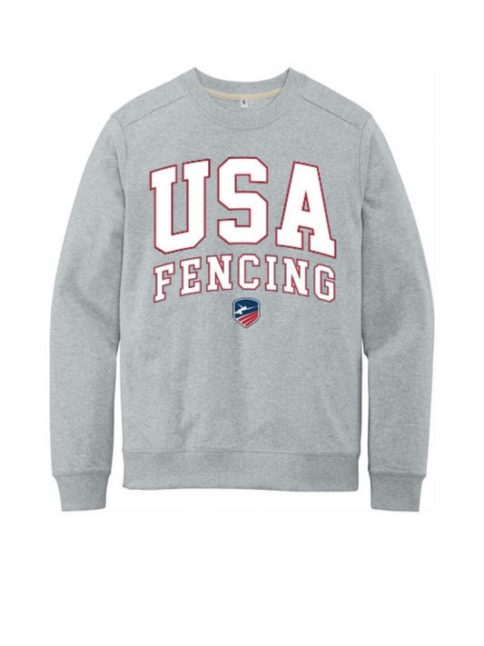 Stacked Fencing Crewneck