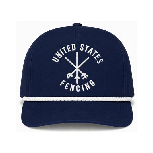USA Fencing Three Sword Rope Hat