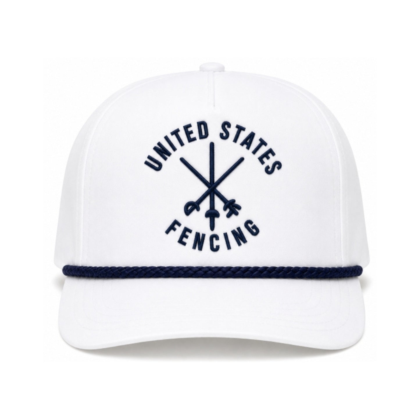 USA Fencing Three Sword Rope Hat