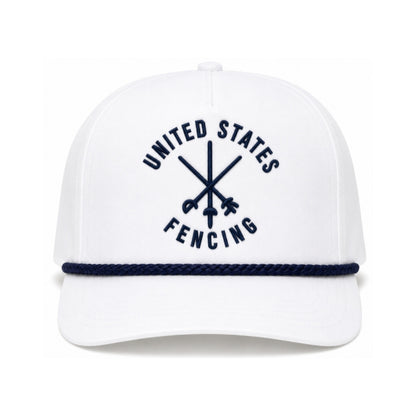 USA Fencing Three Sword Rope Hat