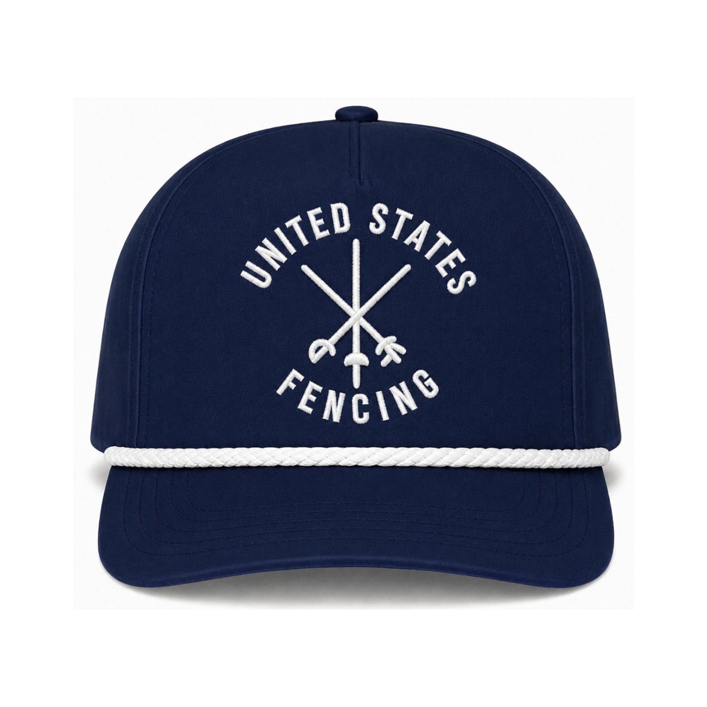 USA Fencing Three Sword Rope Hat