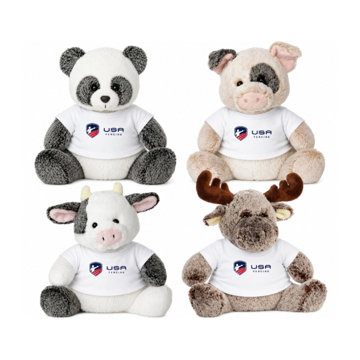 Aurora USA Fencing Plushies