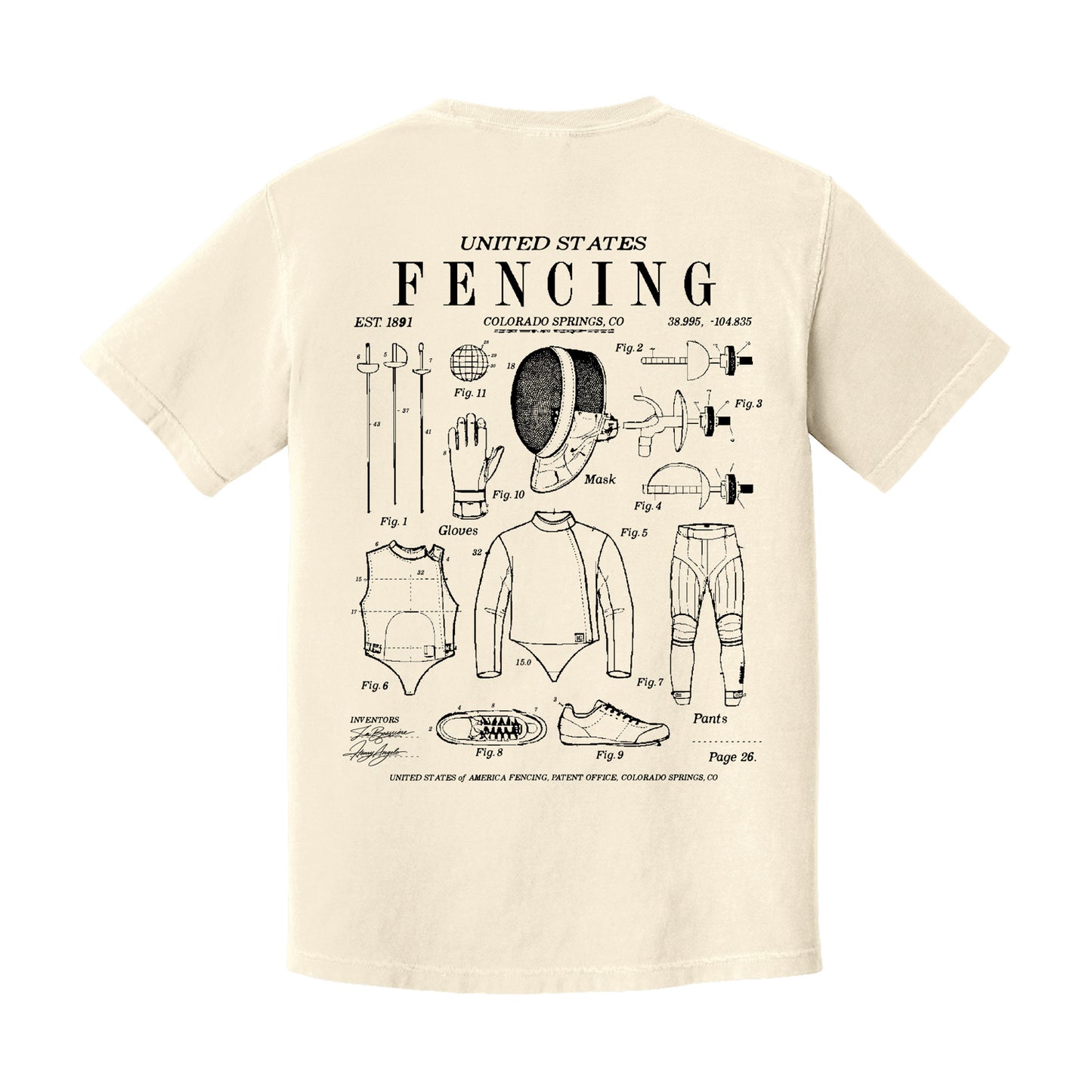 Fencing Essentials Tee