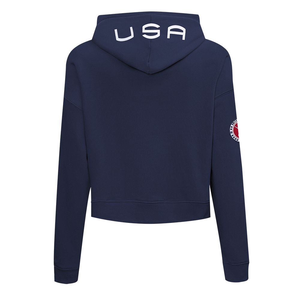 USA Fencing Pro Standard Cropped Hoodie
