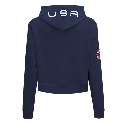 USA Fencing Pro Standard Cropped Hoodie