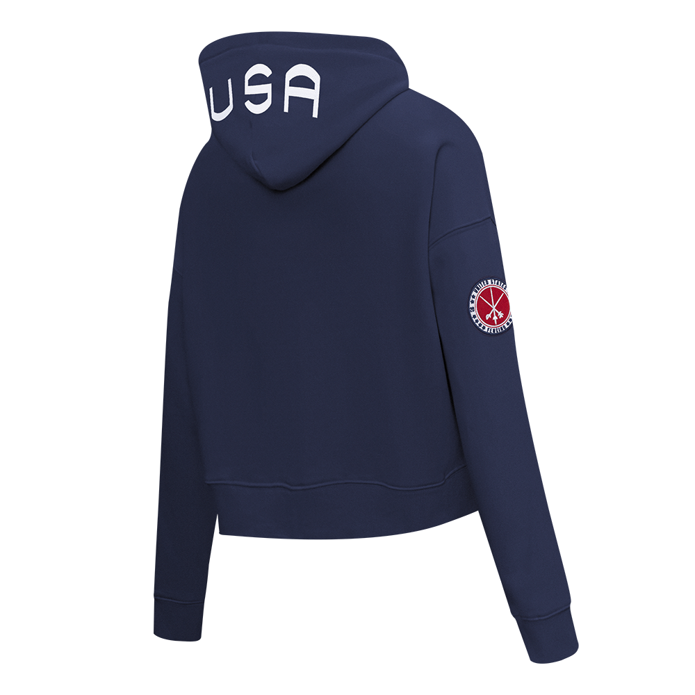 USA Fencing Pro Standard Cropped Hoodie