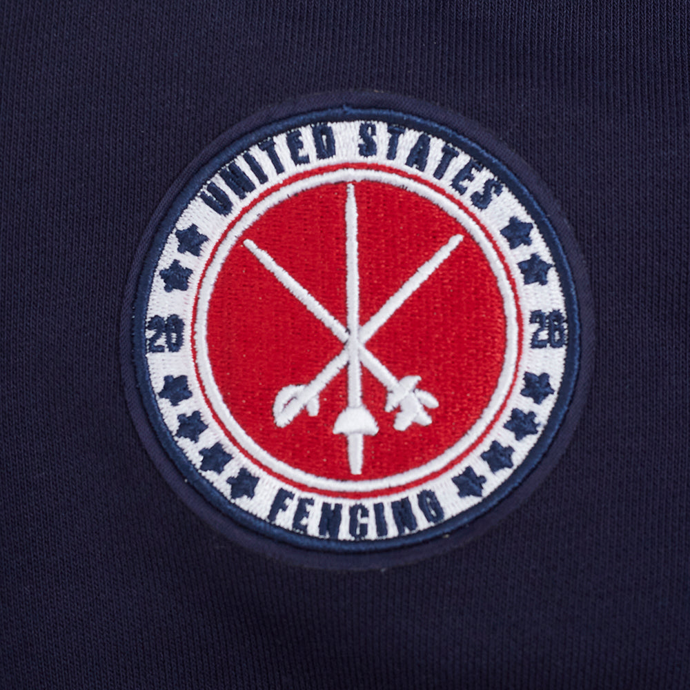 USA Fencing Pro Standard Cropped Hoodie