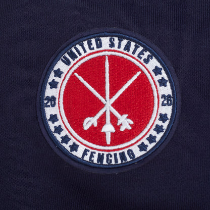 USA Fencing Pro Standard Cropped Hoodie
