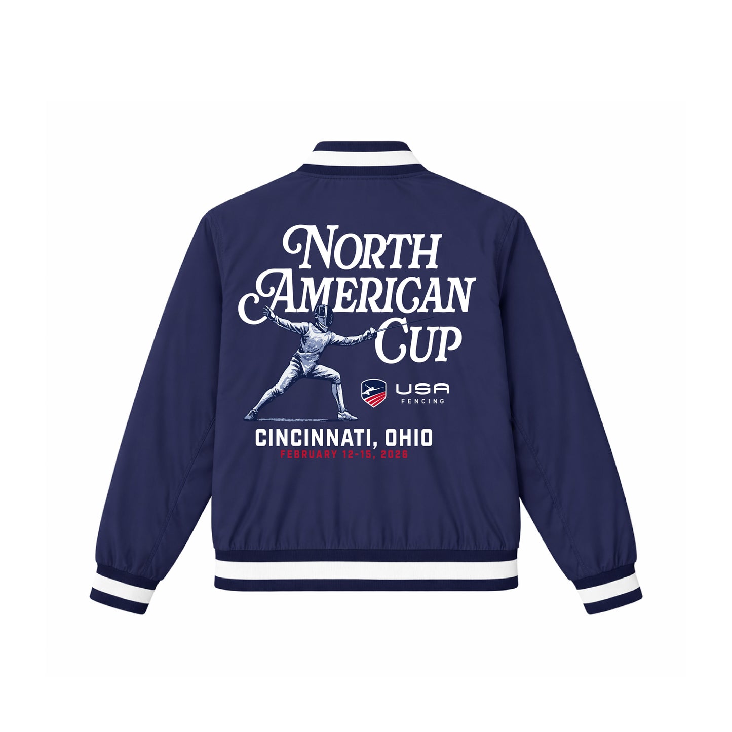 NAC EVENT VARSITY BOMBER JACKER