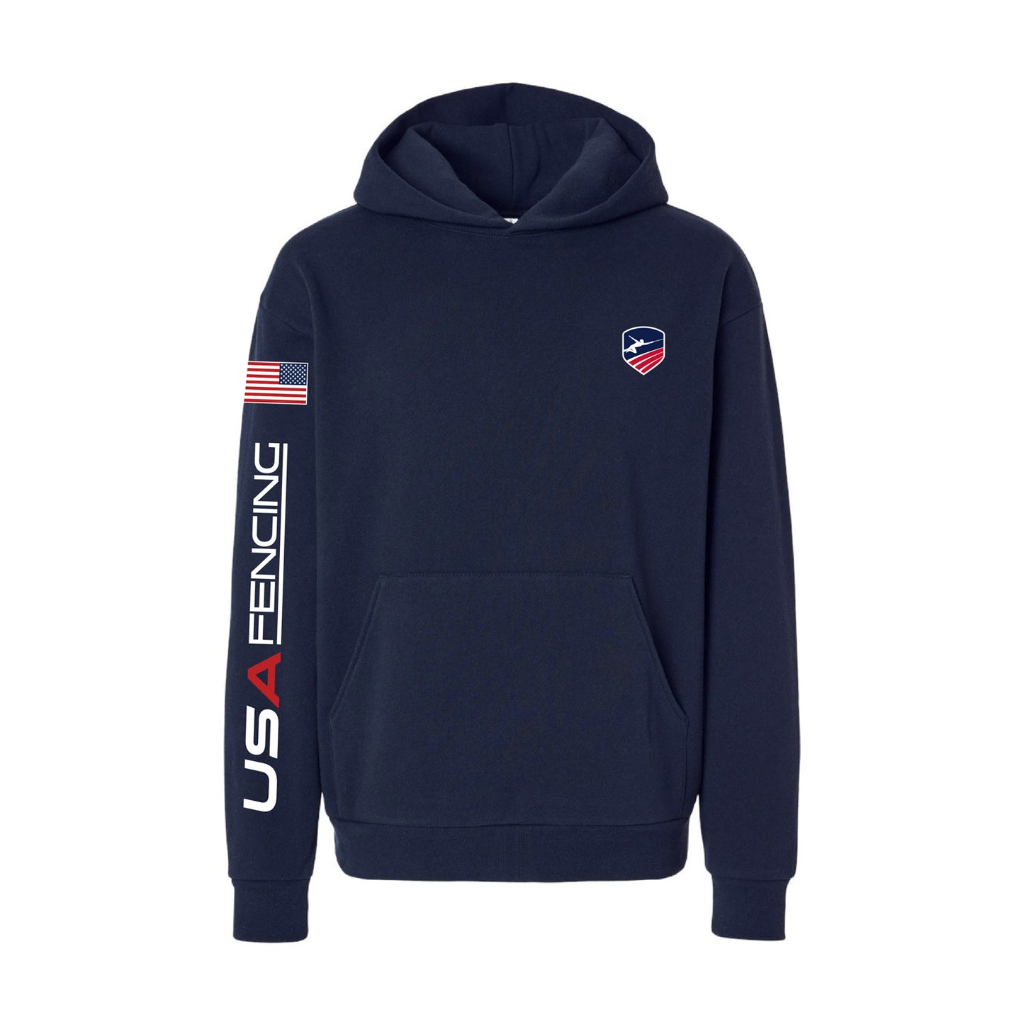 PERSONALIZED USA FENCING PERFORMANCE SWEATSHIRT