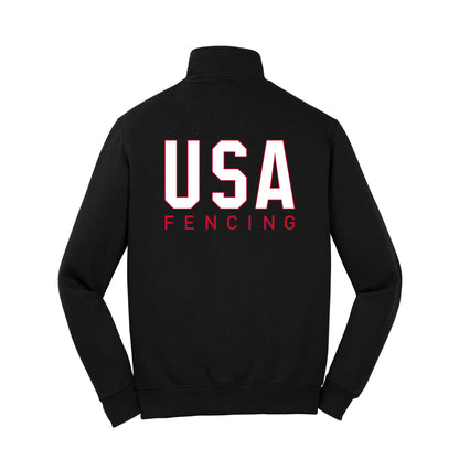 USA Silicone Patch Fencing 1/4 Zip