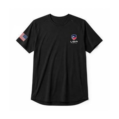 USA FENCING LULULEMON LICENSE TO TRAIN SHORT SLEEVE
