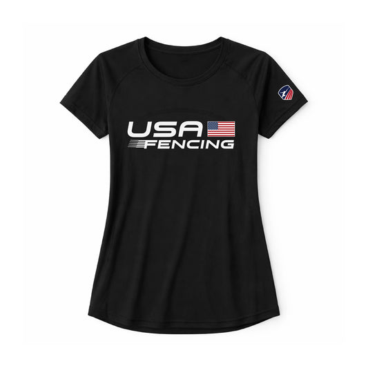 USA FENCING SWIFTLY TECH 2.0 SHORT SLEEVE