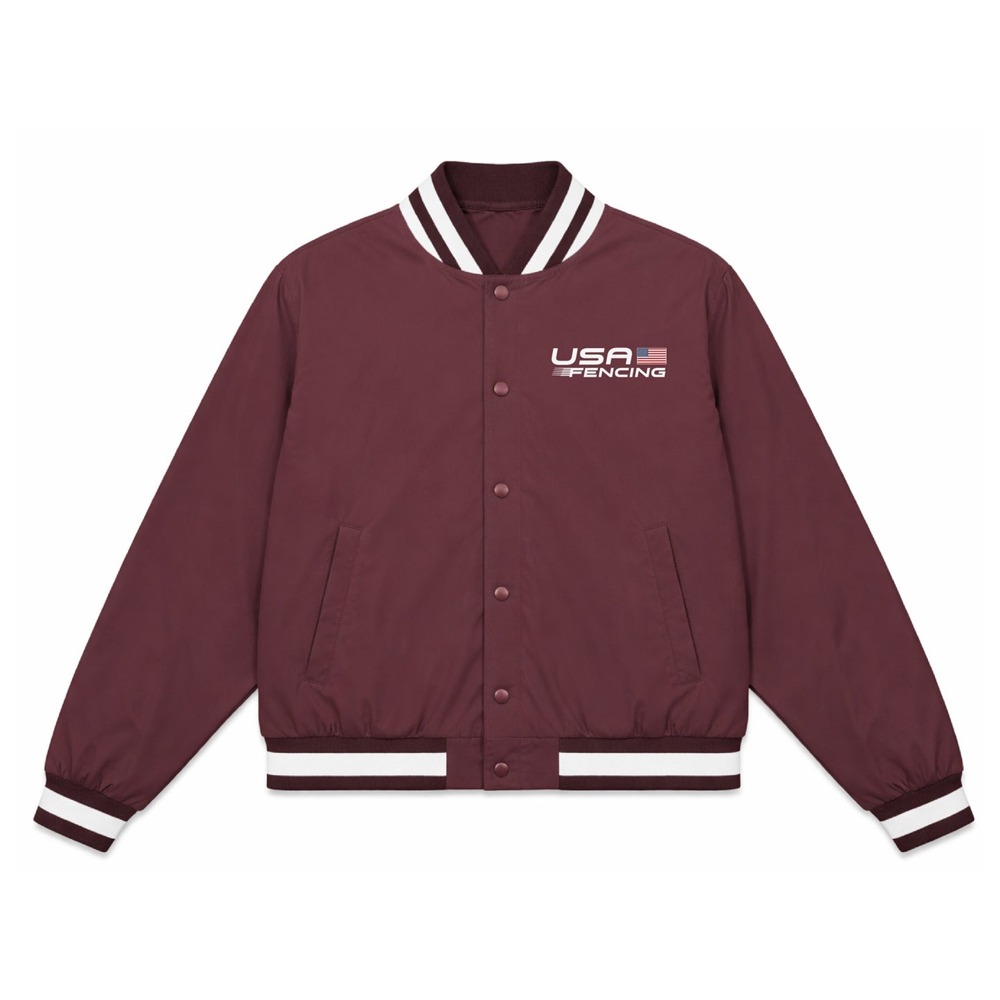 NAC CLEVELAND FENCING VARSITY JACKET