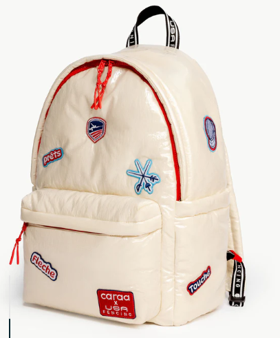 Caraa x USA Fencing Backpack In Pearl