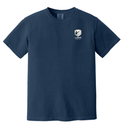 Fencing Postage Stamp Tee